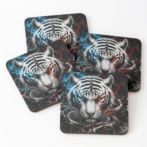 Item preview, Bak Fu Pai White Tiger: Spirit of the Bone Guardian designed and sold by Fei Long Design Hub.