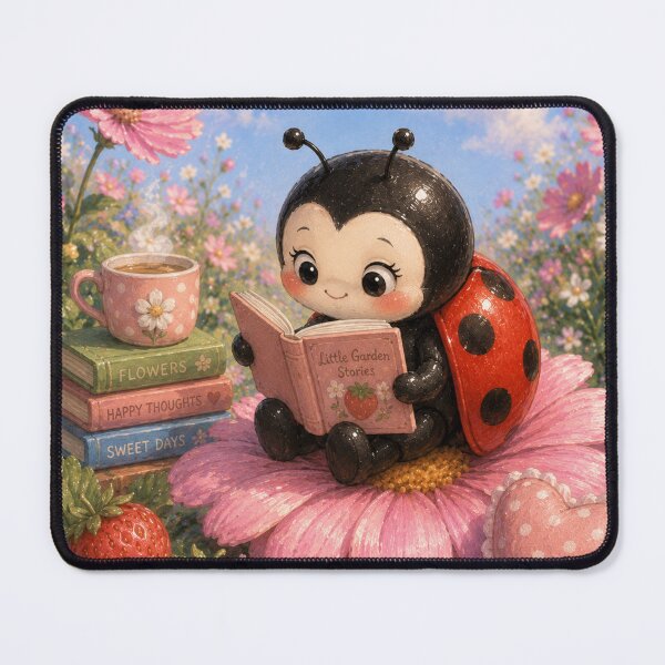 Item preview, Cute Ladybug Reading a Book designed and sold by Design by Sara.