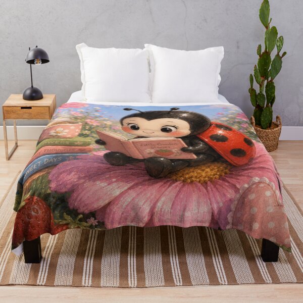 Item preview, Cute Ladybug Reading a Book designed and sold by Design by Sara.