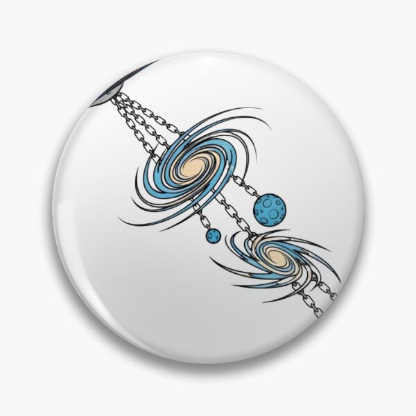 Item preview, Chained Cosmos Surreal Space Galaxies and Planets designed and sold by Dzblack.