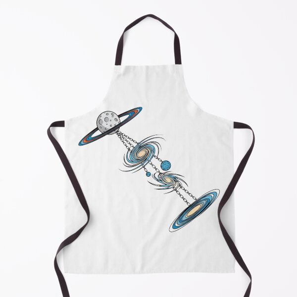 Item preview, Chained Cosmos Surreal Space Galaxies and Planets designed and sold by Dzblack.