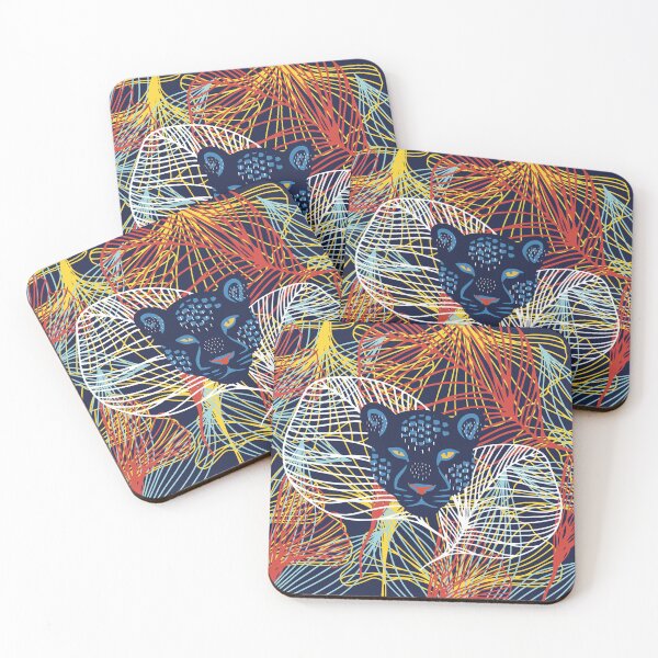 Item preview, Botanical Black Panther designed and sold by IvysCreativityHouse.