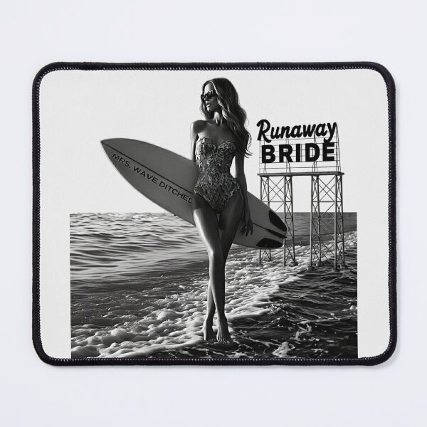 Item preview, Bachelorette Party Bride Surfboard Ocean designed and sold by Voodoo Store Paranormal Collections.