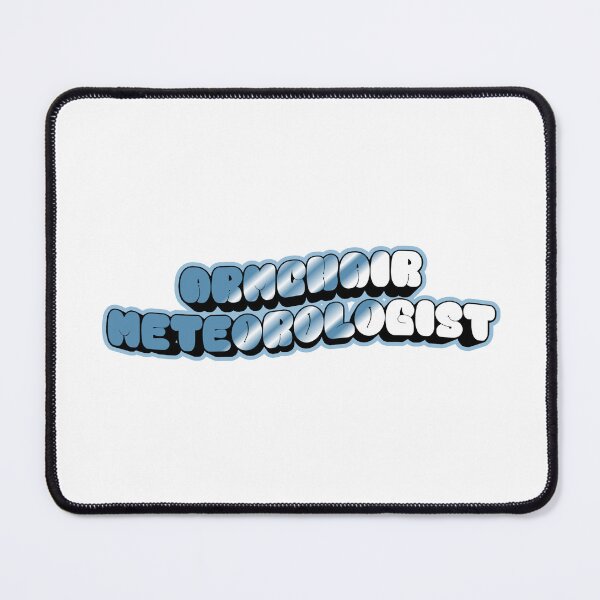 Item preview, Armchair Meteorologist Gradient Sticker designed and sold by brewedinrain.