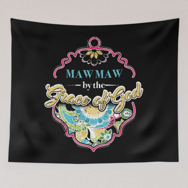 Item preview, Maw Maw Shirt By The Grace Of God Gift Idea For Grandma designed and sold by shoppzee.
