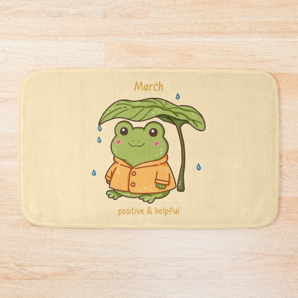 Item preview, March Frog – Positive & Helpful designed and sold by TheRightNotes.