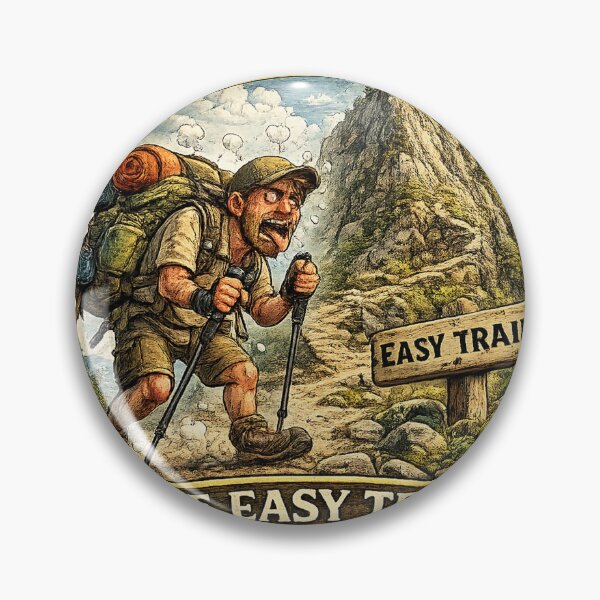 Item preview, My Hiking Pace: EASY TRAIL?? designed and sold by PaulKlor.