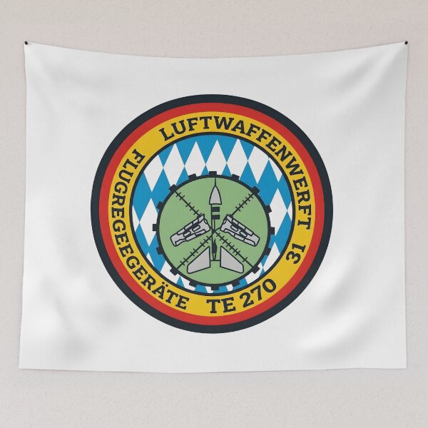 Item preview, Emblema de la Luftwaffenwerft 31 (TE 270) Flugreegeräte alemana designed and sold by CharlieDesings.