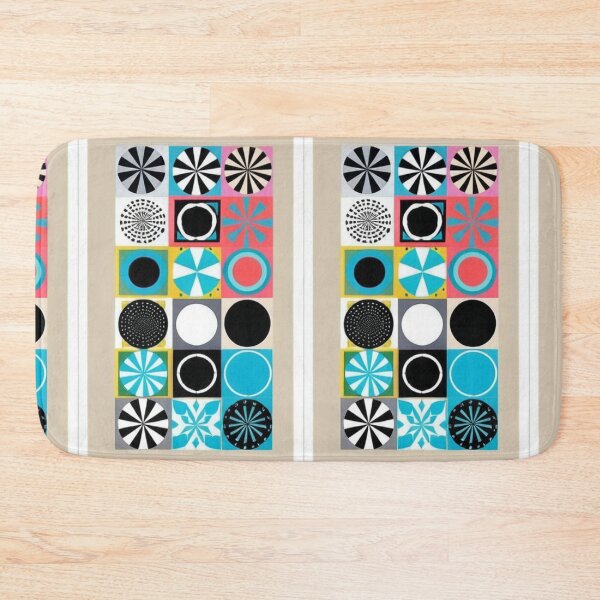 Item preview, Design - Mid-Century Geometric Composition, Op Art Aesthetic of the 60s designed and sold by Reverso-Design.