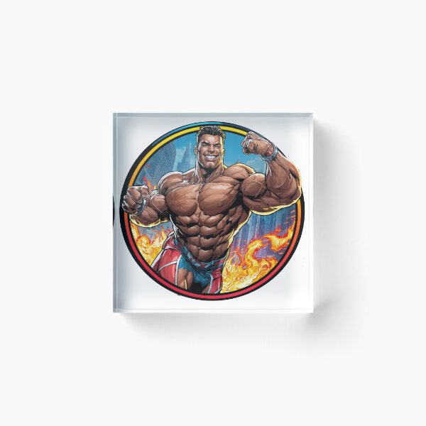 Item preview, Sticker - Decal - Comic Power: Urban Titan Unleashed #26 designed and sold by ForeverPrintsOK.