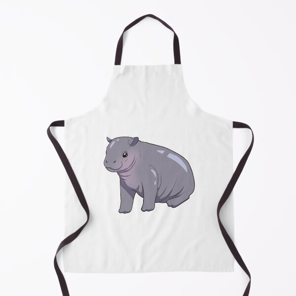 Item preview, Baby Pygmy Hippopotamus designed and sold by Sonderdaisies.