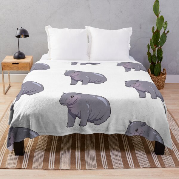 Item preview, Baby Pygmy Hippopotamus designed and sold by Sonderdaisies.