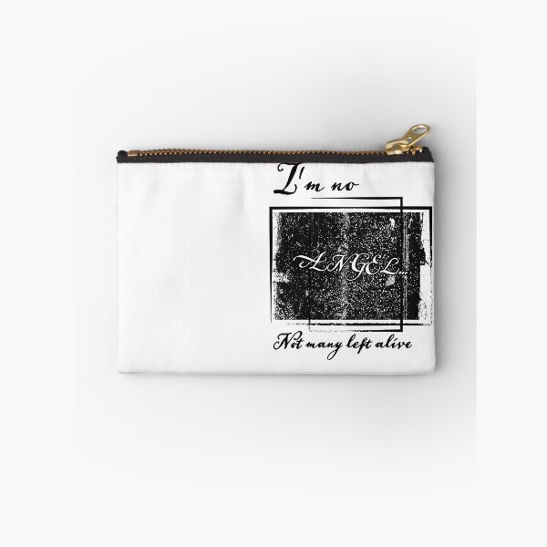 Item preview, I'm No Angel Textured Grunge Typography Design designed and sold by Heal of Souls Designs .