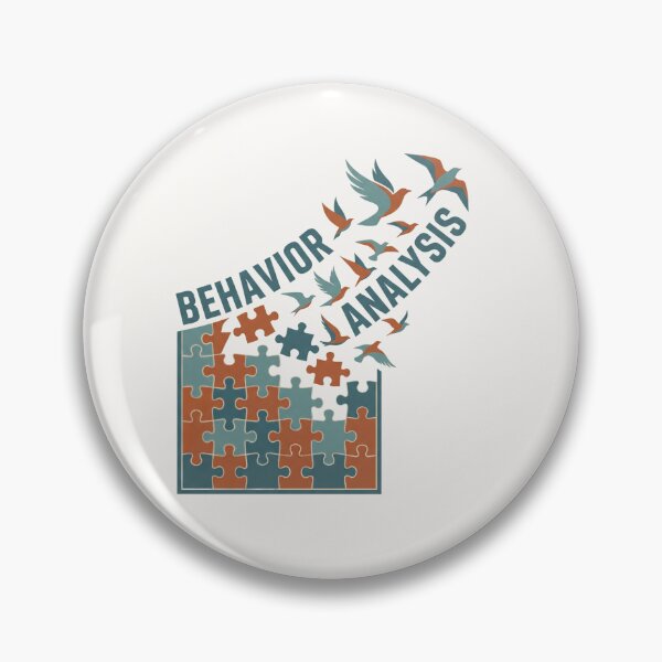 Item preview, ABA Therapy Vintage Art Behavior Analysis Retro designed and sold by Lucysthoughts.