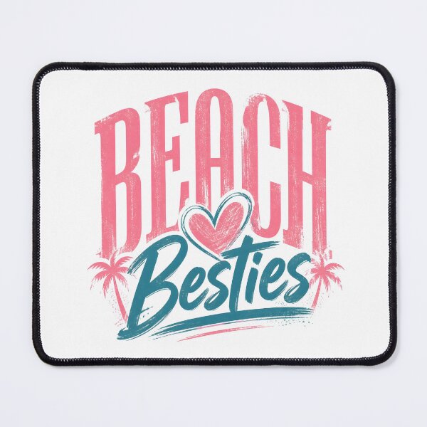 Item preview, Beach Besties T-Shirt for Best Friend | Beach Besties Sticker for Vacation Crew | Beach Besties Mug for Summer Lovers | Beach Besties Tote Bag for Girls Trip designed and sold by Noe Mill.