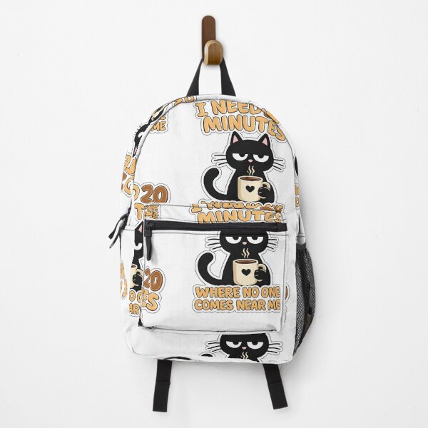 Item preview, Need 20 Minutes Coffee Cat (colored) designed and sold by LeCoinDeFredPro.