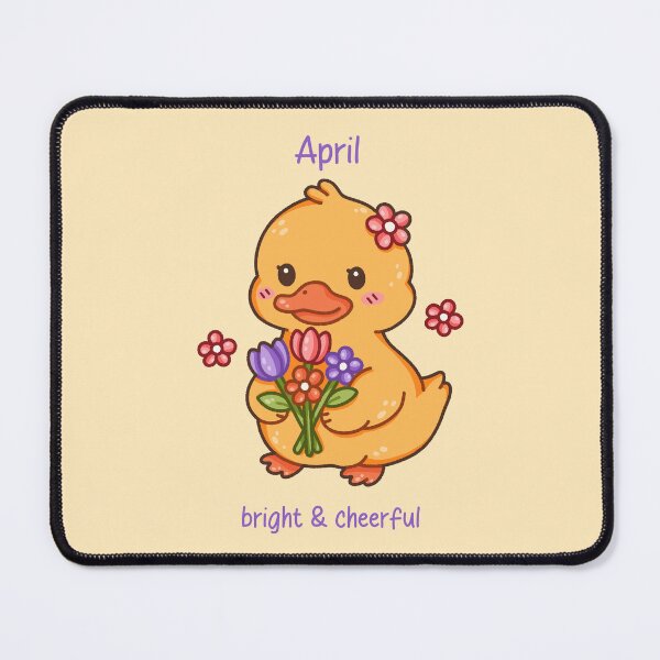 Item preview, April Duck – Bright & Cheerful designed and sold by TheRightNotes.