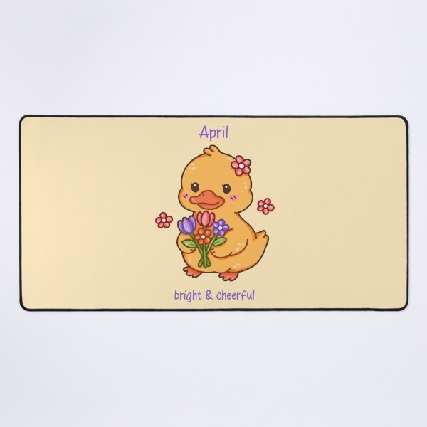 Item preview, April Duck – Bright & Cheerful designed and sold by TheRightNotes.
