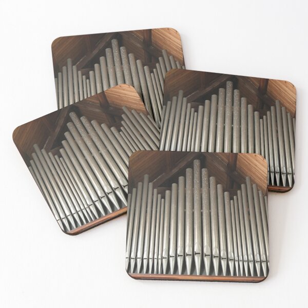 Item preview, Close Up of Church Pipe Organ Under Timber Roof designed and sold by pinkal.