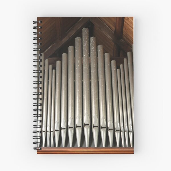 Item preview, Close Up of Church Pipe Organ Under Timber Roof designed and sold by pinkal.
