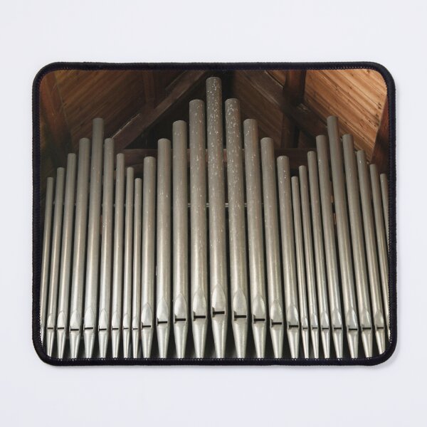 Item preview, Close Up of Church Pipe Organ Under Timber Roof designed and sold by pinkal.