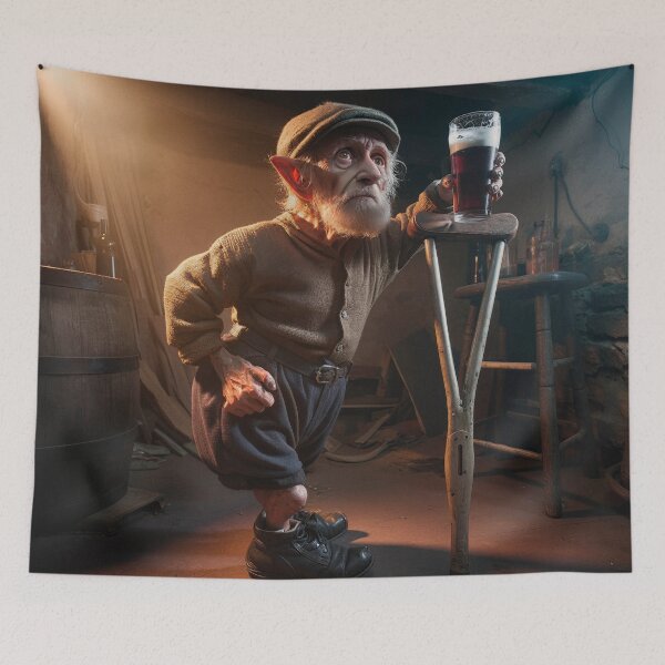 Item preview, Limping Elf #1 designed and sold by DroneWorks Creative.