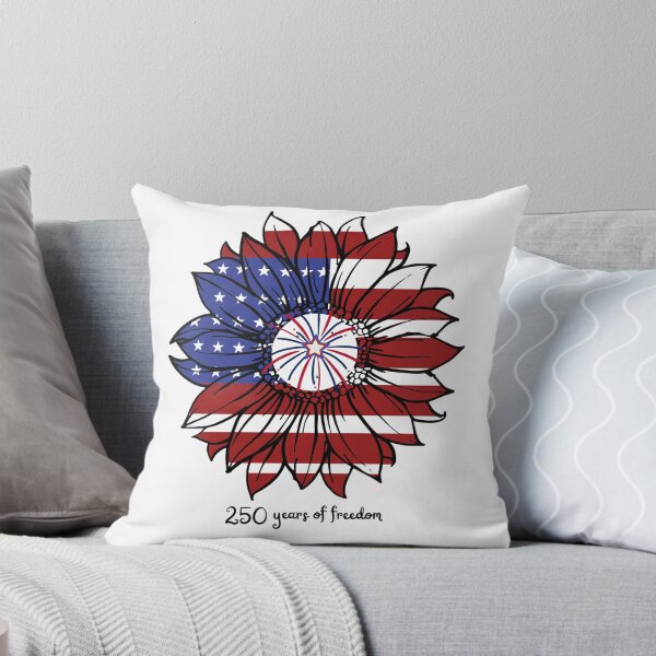 Item preview, 250 Years Of Freedom Flower designed and sold by ZenfiniteDesign.