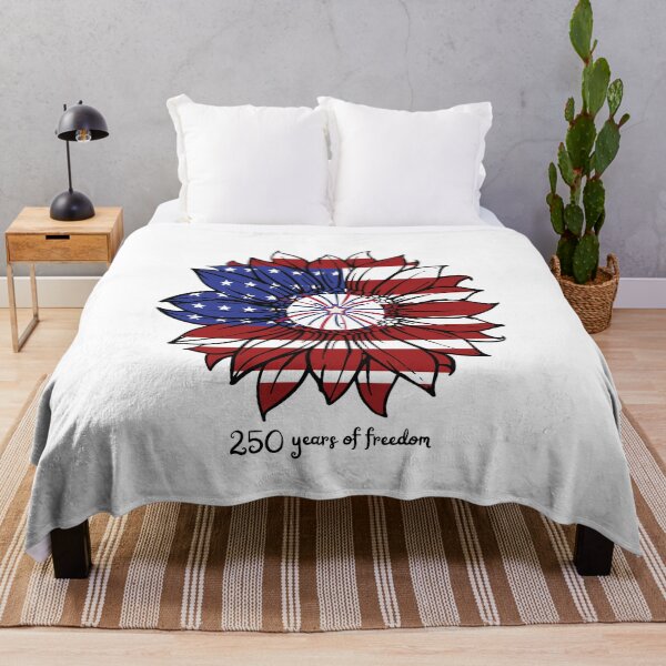 Item preview, 250 Years Of Freedom Flower designed and sold by ZenfiniteDesign.