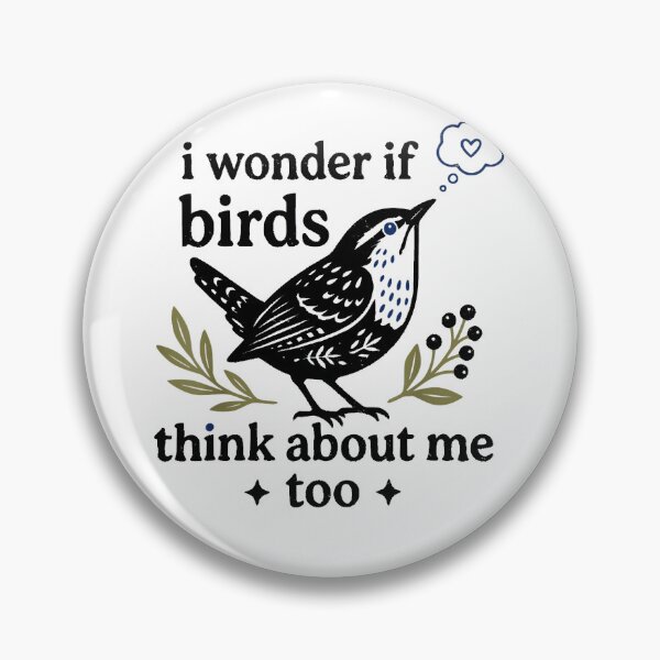 Item preview, Cute I Wonder If Birds Think About Me Too Teachers designed and sold by studiopekepeke.