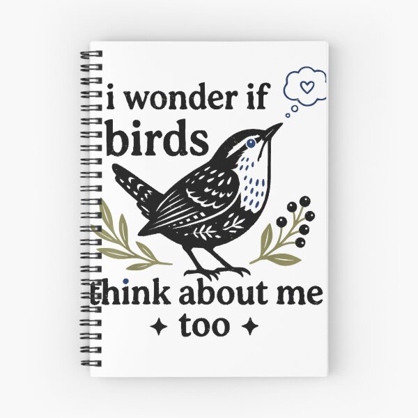Item preview, Cute I Wonder If Birds Think About Me Too Teachers designed and sold by studiopekepeke.
