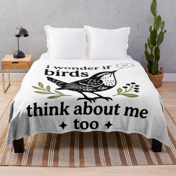 Item preview, Cute I Wonder If Birds Think About Me Too Teachers designed and sold by studiopekepeke.