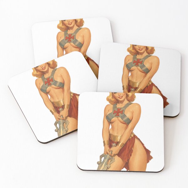 Item preview, Retro Sword Princess Pinup designed and sold by Cosplayvintage.