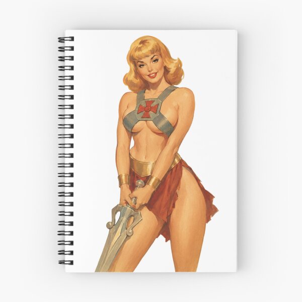 Item preview, Retro Sword Princess Pinup designed and sold by Cosplayvintage.