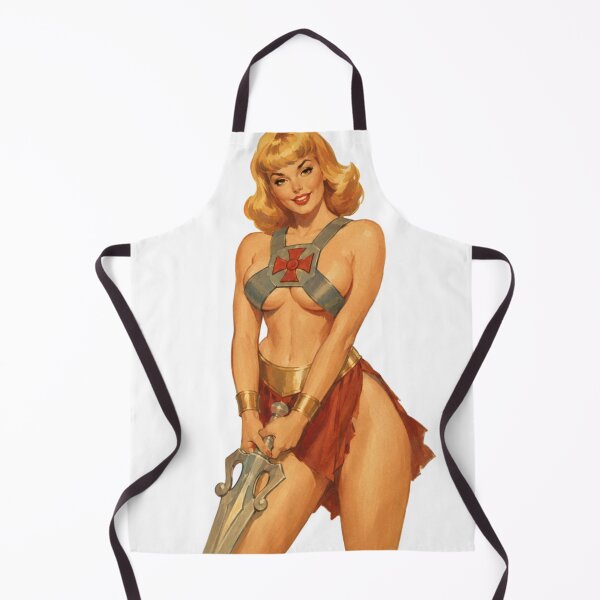 Item preview, Retro Sword Princess Pinup designed and sold by Cosplayvintage.