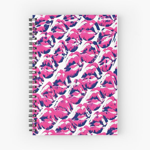 Item preview, Pop Art Lipstick Kiss Pattern designed and sold by tabe9001234.