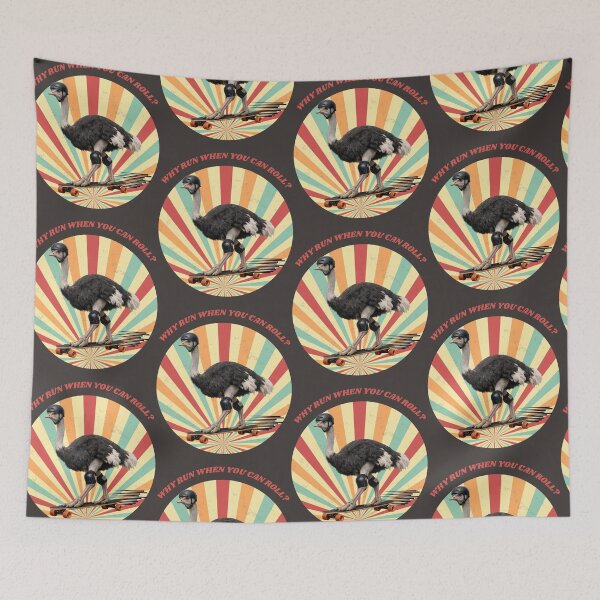 Item preview, WHY RUN WHEN YOU CAN ROLL designed and sold by gomood.