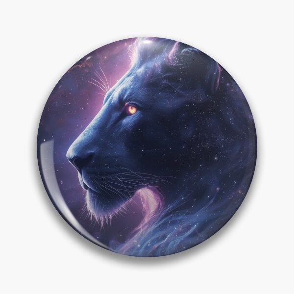 Item preview, Cosmic Lion with Starry Mane Art designed and sold by Nick Seidel.