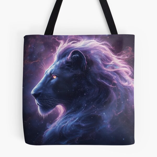 Item preview, Cosmic Lion with Starry Mane Art designed and sold by Nick Seidel.