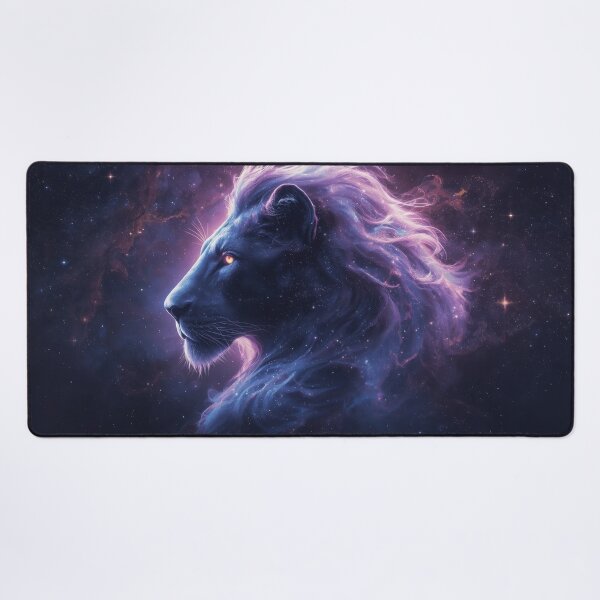 Item preview, Cosmic Lion with Starry Mane Art designed and sold by Nick Seidel.