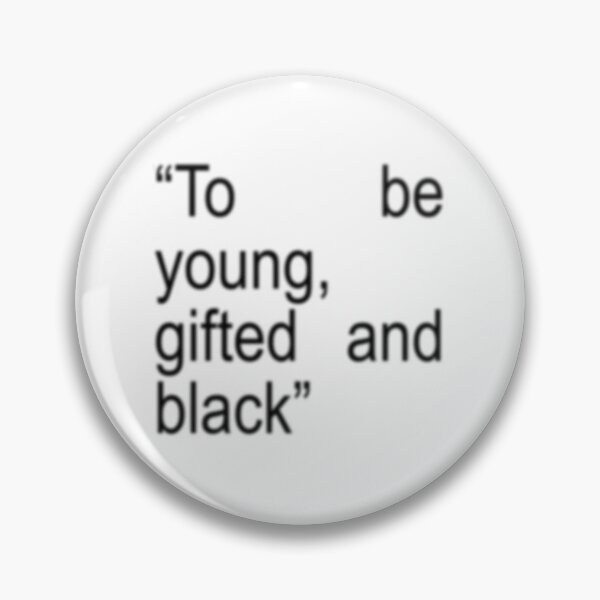 Item preview, To be young, gifted, and black designed and sold by Stickr.wld.
