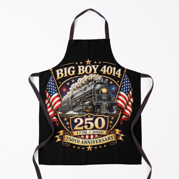 Item preview, Big Boy 4014 Train 4th Of July Retro US Flag Vintage Apparel designed and sold by studiopekepeke.