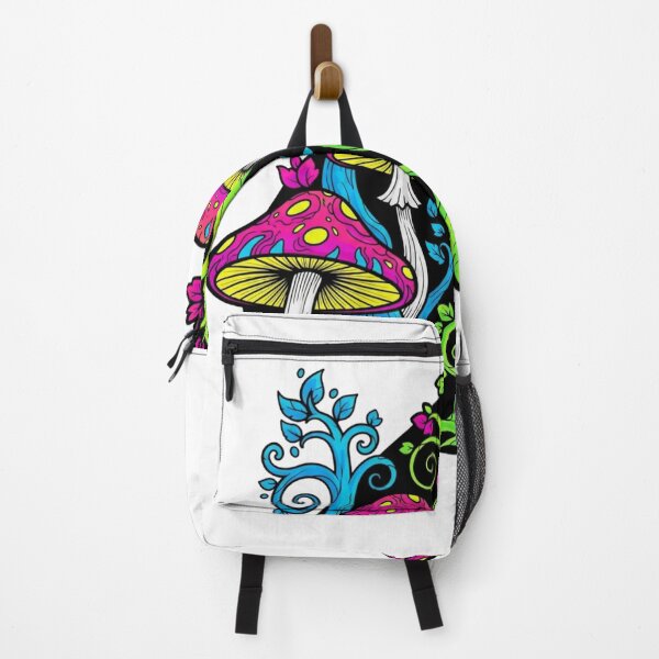 Item preview, Neon Psychedelic Magic Mushroom Forest designed and sold by Dzblack.