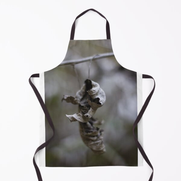 Item preview, Dried Dead Leaves Hanging From Branch In Autumn Forest Closeup With Moody Decay designed and sold by Nmallia.