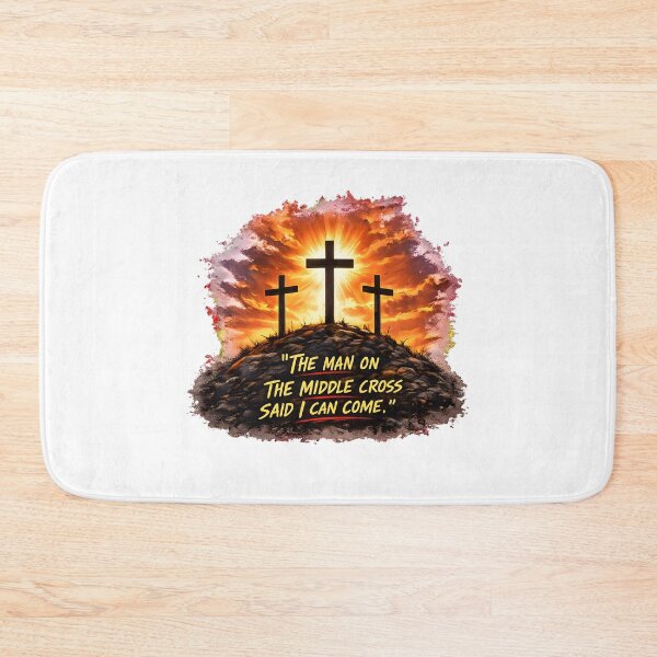 Item preview, "The man on the middle cross said I can come" 2.0 designed and sold by Jack_Hammer.