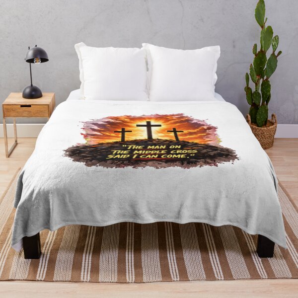Item preview, "The man on the middle cross said I can come" 2.0 designed and sold by Jack_Hammer.