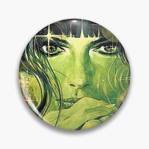 Item preview, COMIC PULP ART SPARKLE GREEN PRINT designed and sold by couldawentpro.