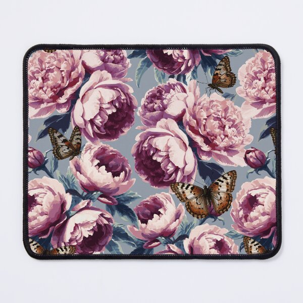 Item preview, Vintage Chic Floral - light blue designed and sold by elenabdesigns.