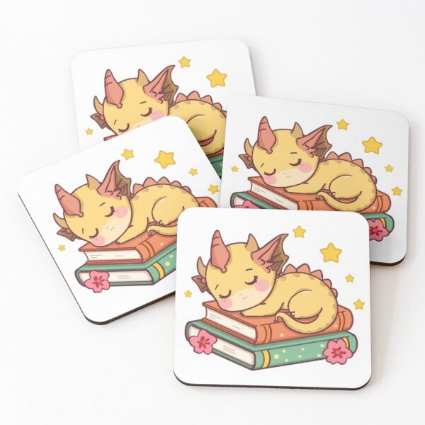 Item preview, Book Dragon Kawaii Sticker designed and sold by Stylestickers55.