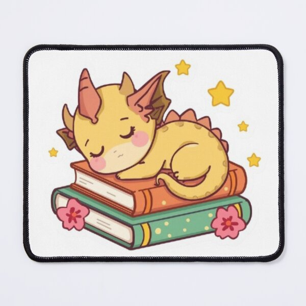 Item preview, Book Dragon Kawaii Sticker designed and sold by Stylestickers55.