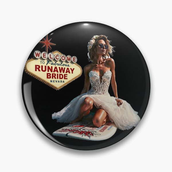 Item preview, Las Vegas Vintage Bride Surfboard designed and sold by Voodoo Store Paranormal Collections.
